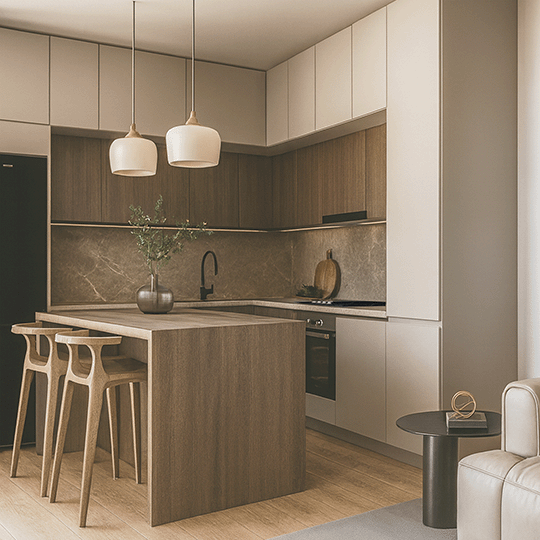 FIRST FLOOR_KITCHEN - Α2 APARTMENT(2000 PIXELS)